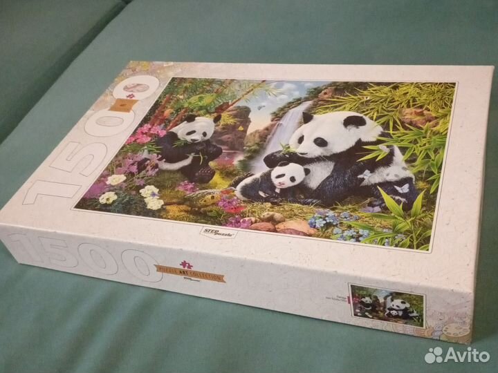 Пазл с пандами