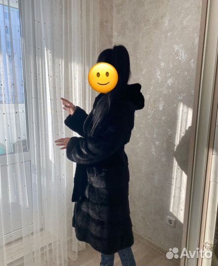 Норковое пальто