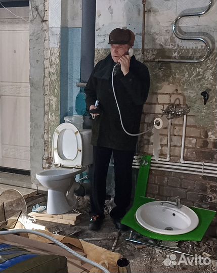 Услуги сантехника чистка засоров