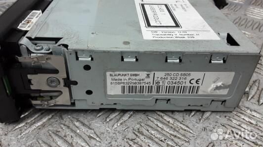 Магнитола citroen jumper 3 (3UK09I401)