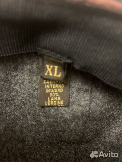 Loro Piana бейсболка, кепка черная, оригинал,XL