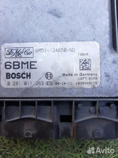 Блок управления двигателем (эбу) Ford Focus 2