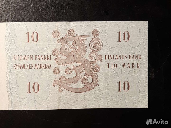 Финляндия/10марок1963год./VF.LittA. Бона