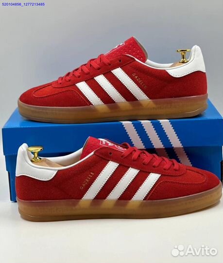 Кроссовки Adidas Gazelle Red (Арт.96692)