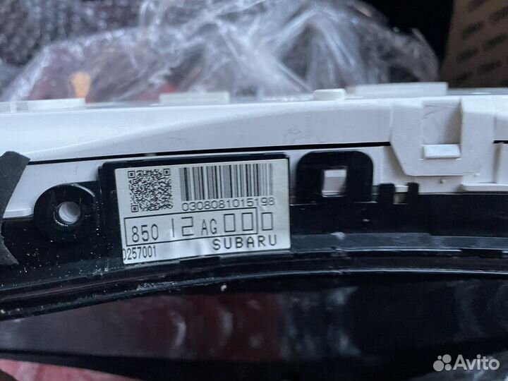 Приборная панель subaru BL BP
