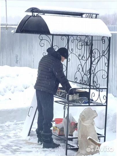 Мангал кованный