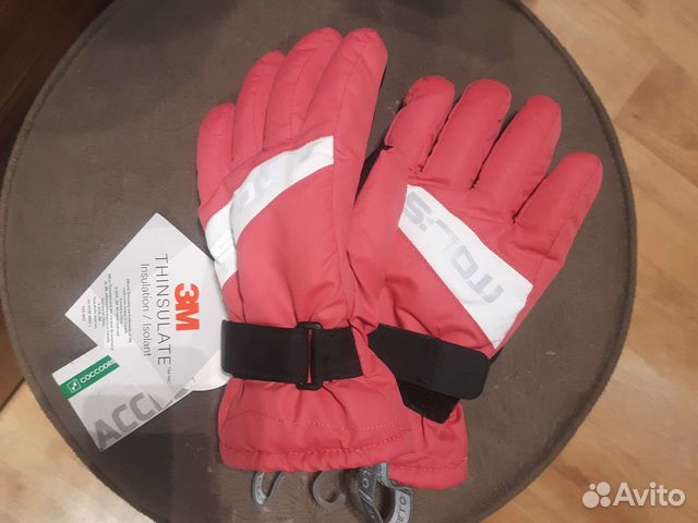 Перчатки зимние coccodrillo р. 6 розовые