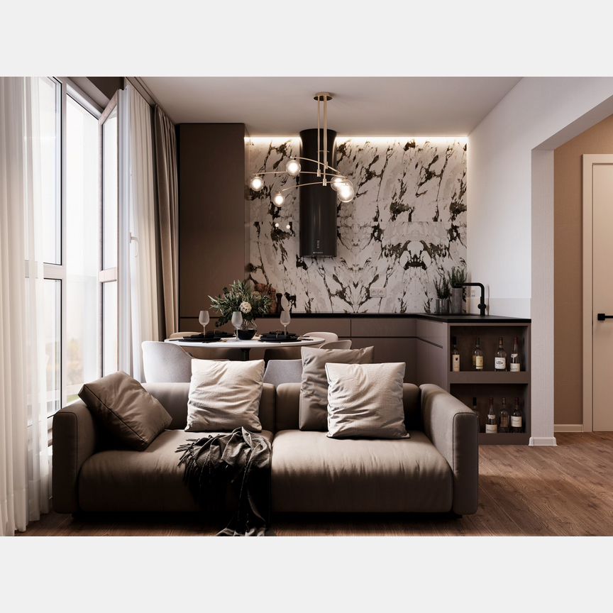 2-к. квартира, 61,5 м², 2/12 эт.