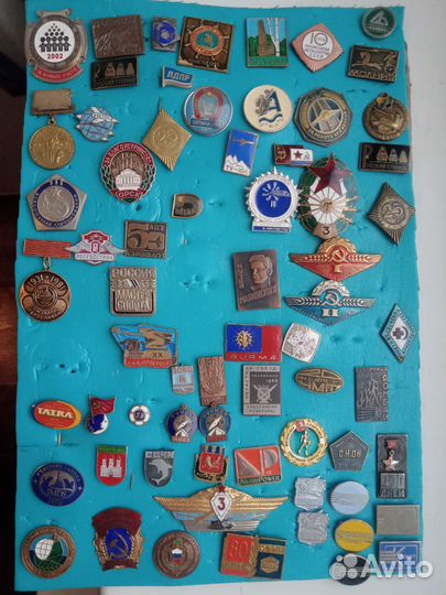 Знаки СССР на тяжёлом металле