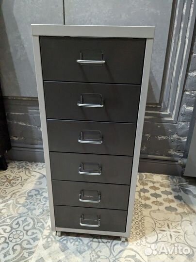 Тумба хельмер икеа металлическая