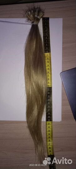 Волос натуральный для наращивания
