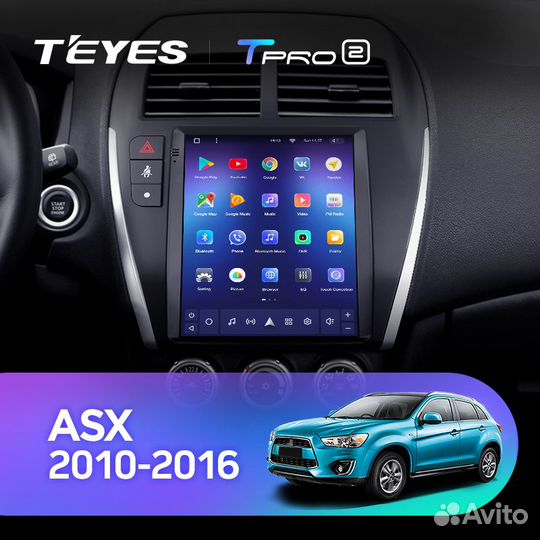 Магнитола Teyes Tpro2 Tesla ASX 2010-2016