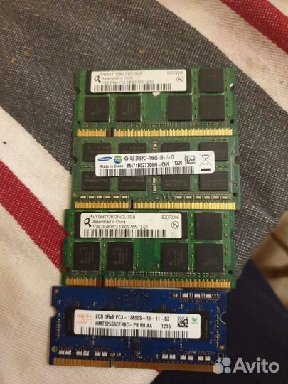 Оперативная память ddr2/3 для ноутбука