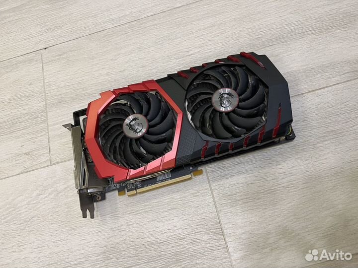 MSI AMD Radeon Rx 480 Gaming X 4G Видеокарта