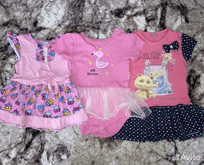 Пакет летней одежды на девочку