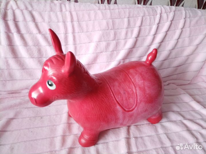 Резиновая лошадка \ослик прыгун