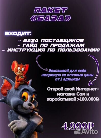 Готовый бизнес / Дропшиппер