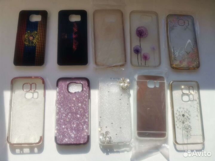 Чехол для Samsung galaxy s6 10 шт