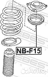 Подшипник опоры амортизатора nissan qashqai/NOT