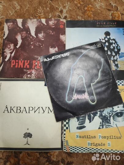 Виниловые пластинки ретро разные