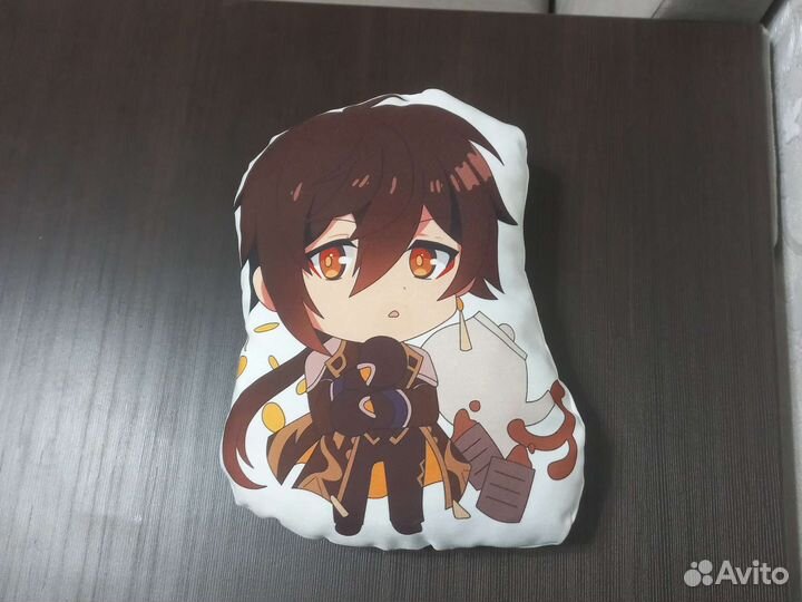 Подушка игрушка геншин чжун ли