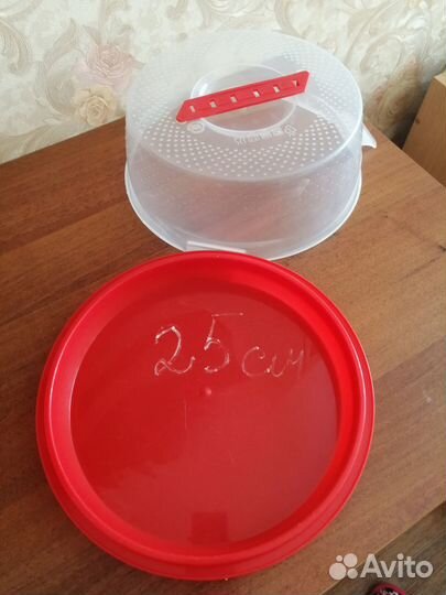 Тортовница с крышкой