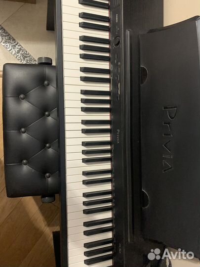 Цифровое пианино casio privia px 760 с банкеткой