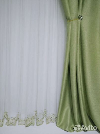 Ткань портьерная-рогожка, шторы, тюль