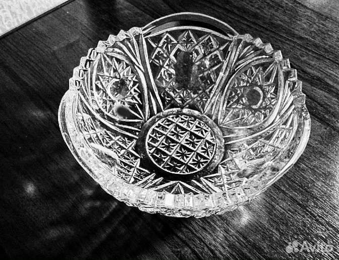 Ваза. Хрусталь. СССР. Новая