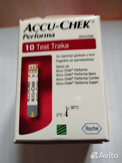 Тест полоски акку чек перформа