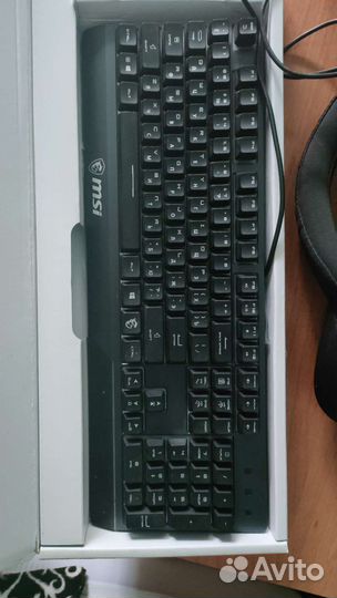 Игровая клавиатура с подсветкой MSI vigor GK30