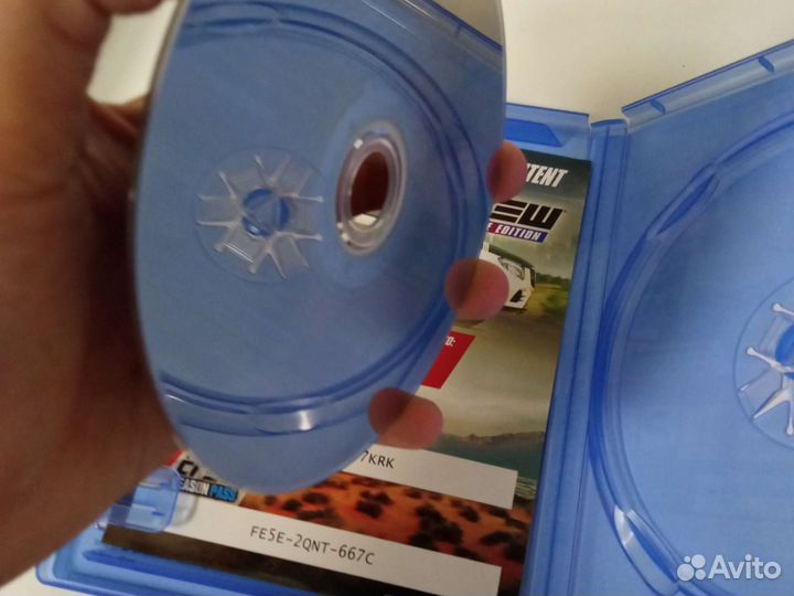 Диск THE crew на PS4