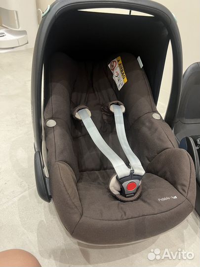 Автокресло maxi cosi pebble plus + isofix