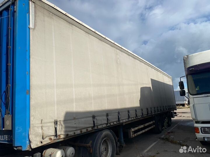 Полуприцеп шторный Krone SDP27, 2002