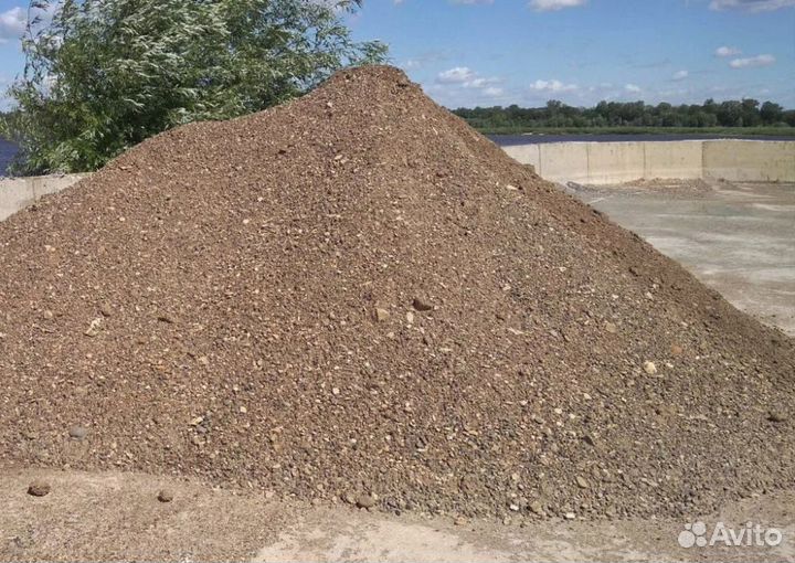 Песчано-гравийная смесь в наличии