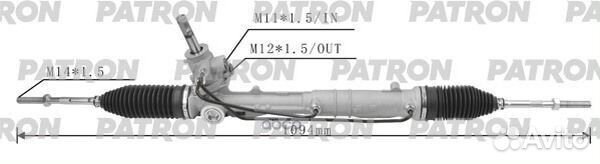 Peugoet partner 1.6L 2008-2018 PSG3080 patron