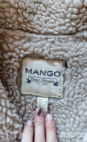 Дубленка - пиджак mango