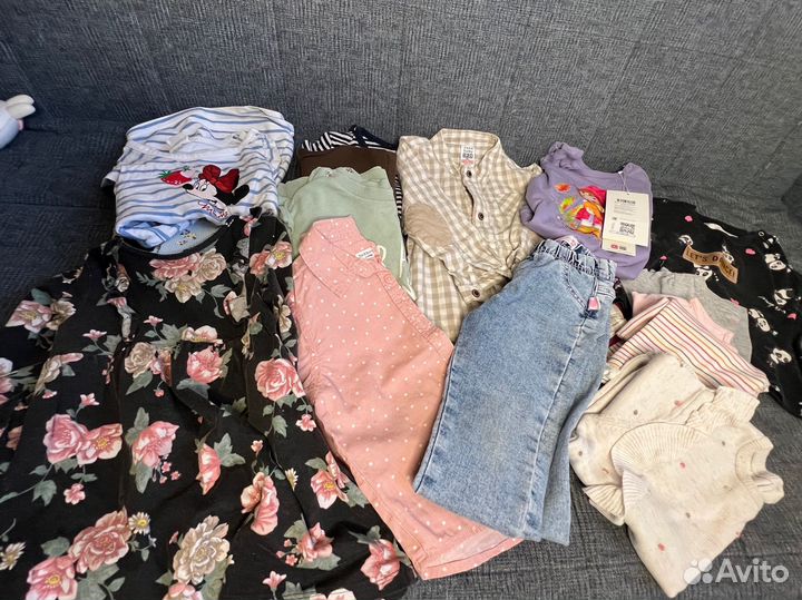 Пакет вещей на девочку 86