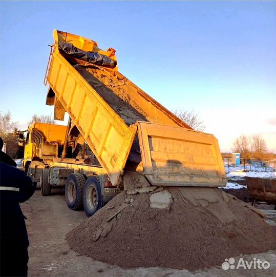 Песок для стяжки