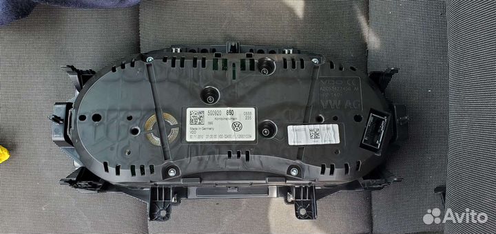 Панель приборов Volkswagen Golf 7 Mk 7