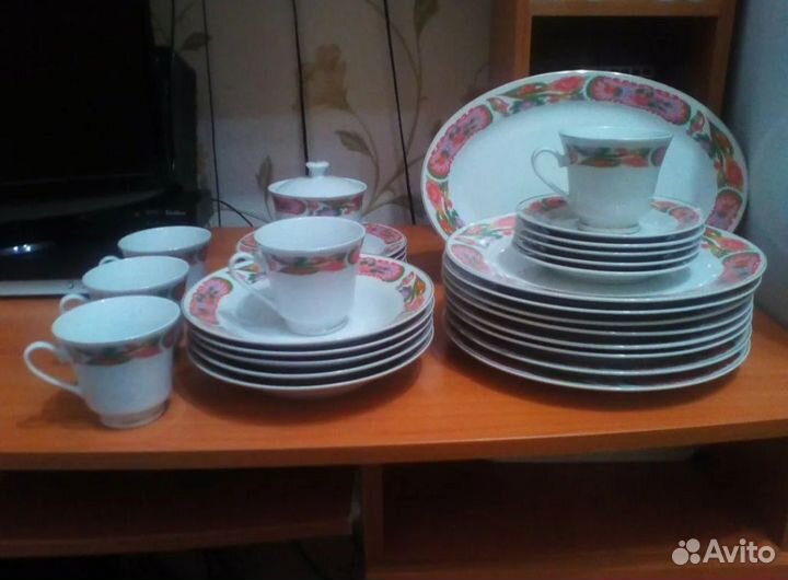 Столовый сервиз на 12 персон гдр