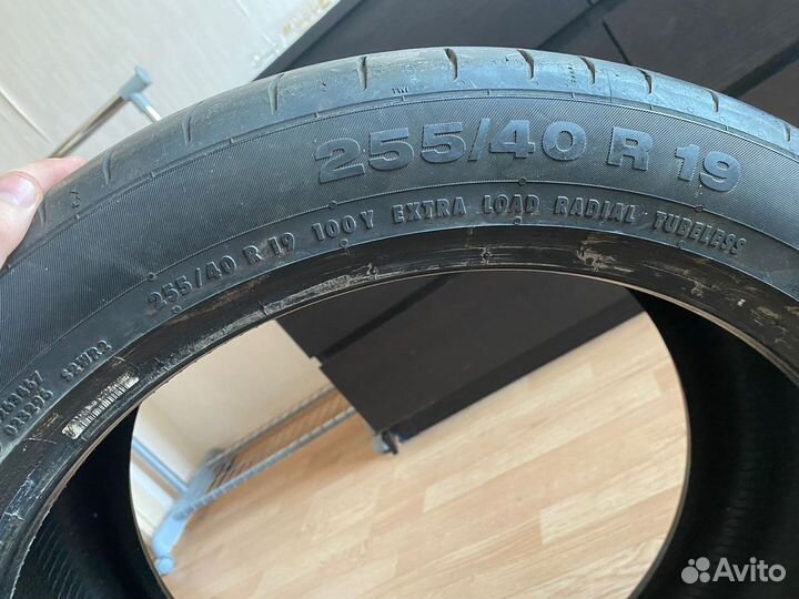 R19 Continental ContiSportContact 5P 255/40, PCD 10x100 DIA 10