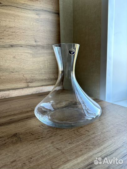 Хрустальная ваза чехия