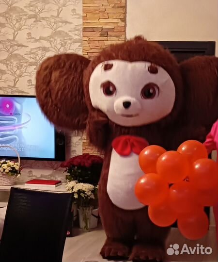 Мишка на ваш праздник. Ростовые аэрокуклы