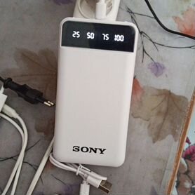 Powerbank. Sony, Philips 20000 и 10000 mAh новые