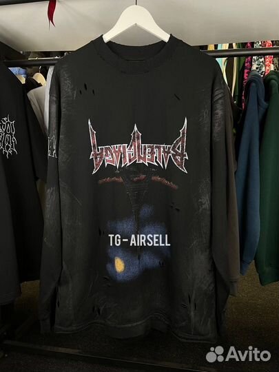 Лонгслив balenciaga moon