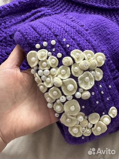 Комплект шапка и шарф для девочки