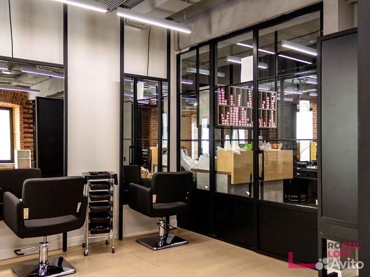 Стеклянные перегородки