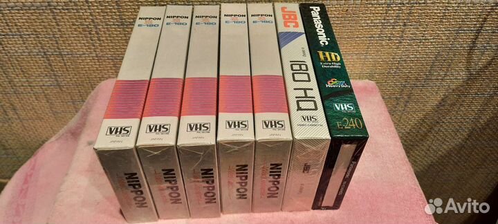 Видеокассеты vhs новые