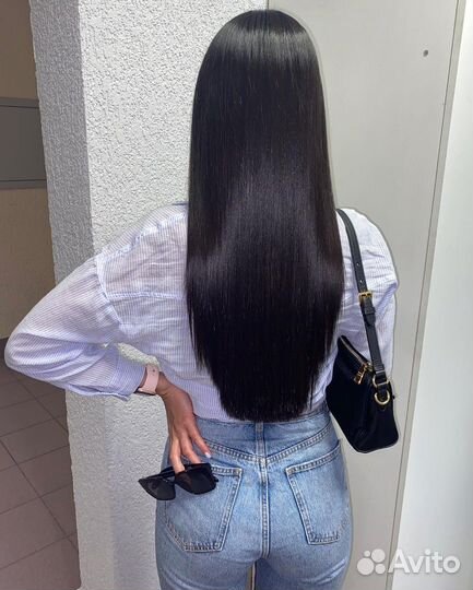 Кератиновое выпрямление